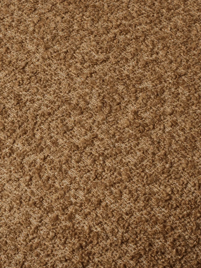Orbo Lounge Chair - Raw Bouclé - Tan