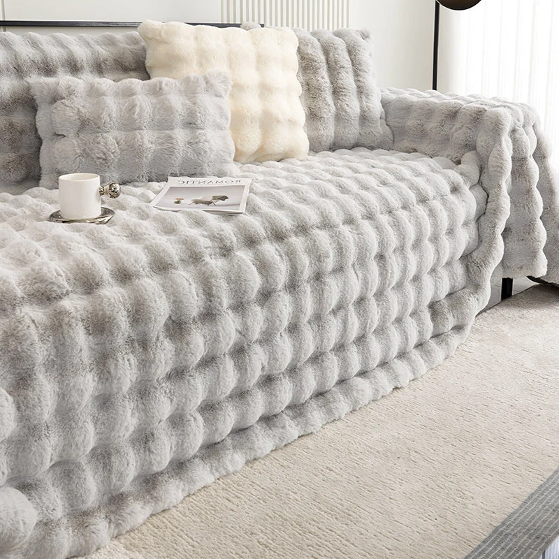 Jeté de canapé luxe grande taille "Nuage de douceur"