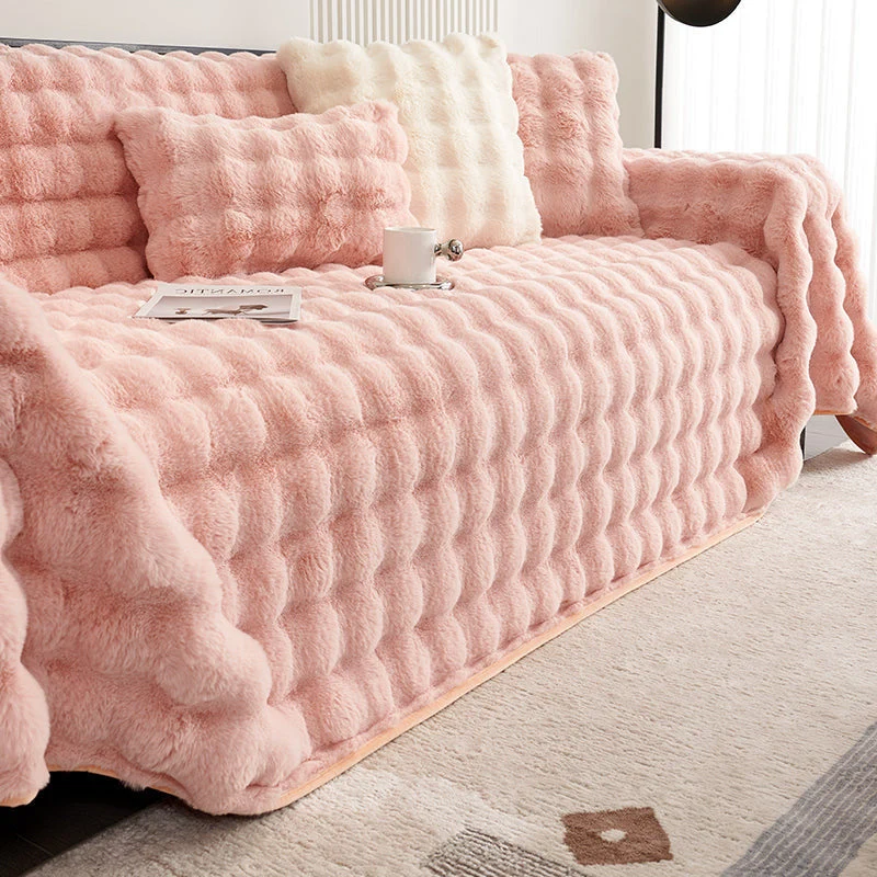 Jeté de canapé luxe grande taille "Nuage de douceur"