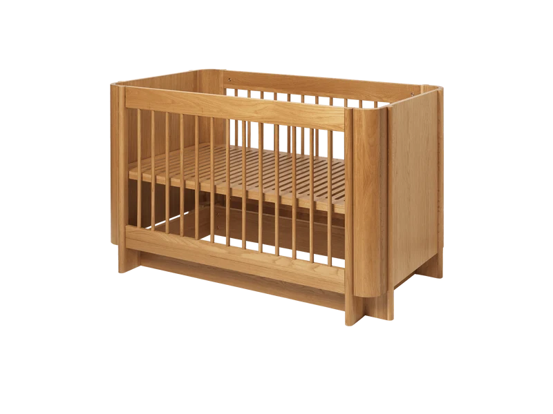 Tilu Baby Cot - Natural Oak