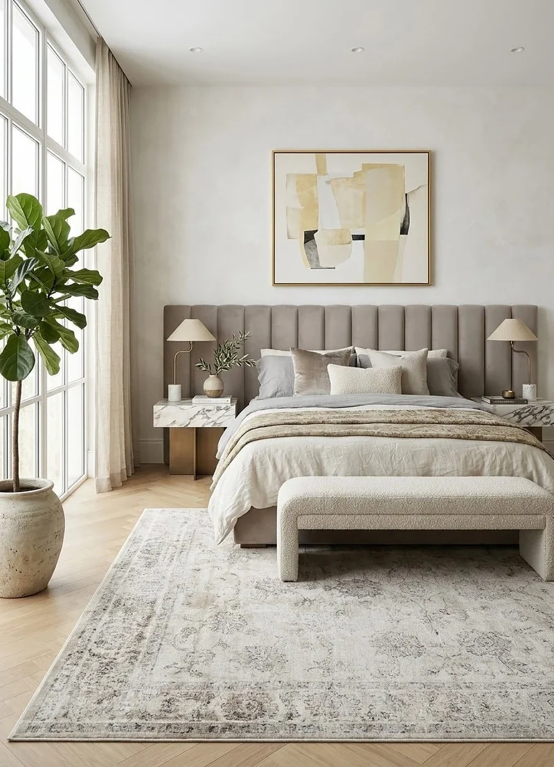 Tappeto Vintage Grigio
