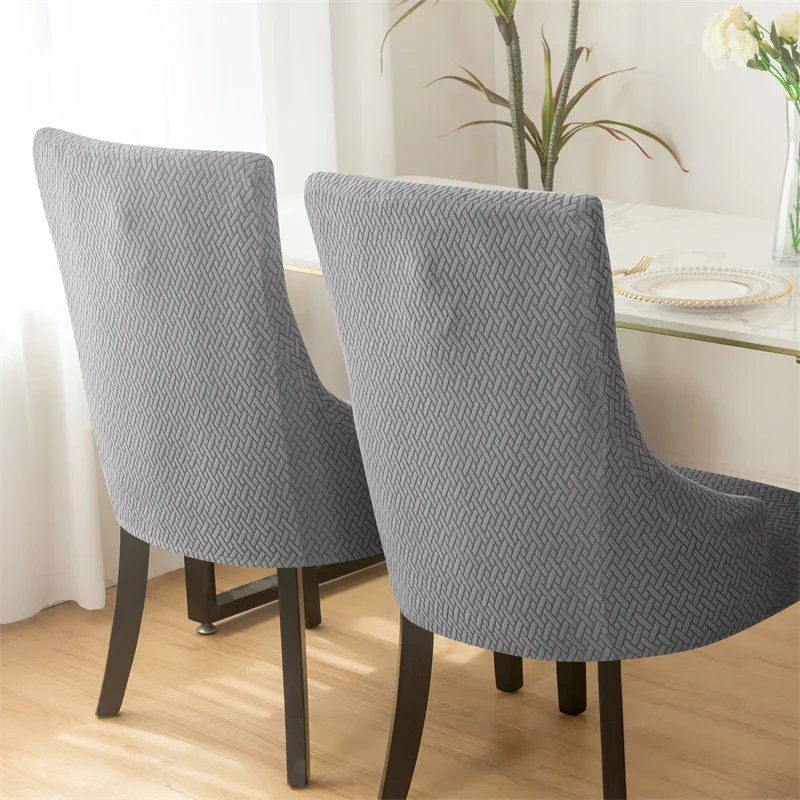 Housse pour chaise royale windsor verdi fiona capitonnée velours damassé