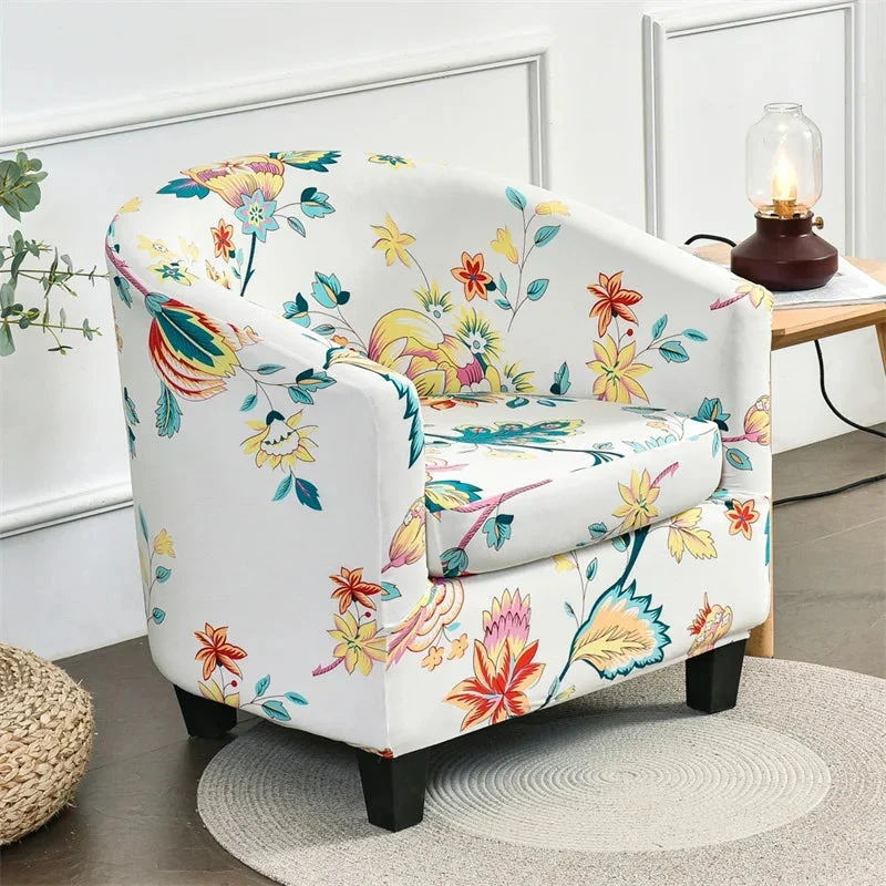 Housse de fauteuil cabriolet extensible - 17 motifs - Lot de 2 housses (Cadre et assise)
