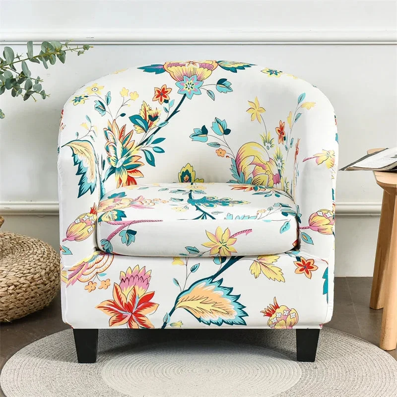Housse de fauteuil cabriolet extensible - 17 motifs - Lot de 2 housses (Cadre et assise)