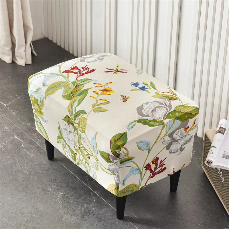 Housse de fauteuil cabriolet extensible - 17 motifs - Lot de 2 housses (Cadre et assise)