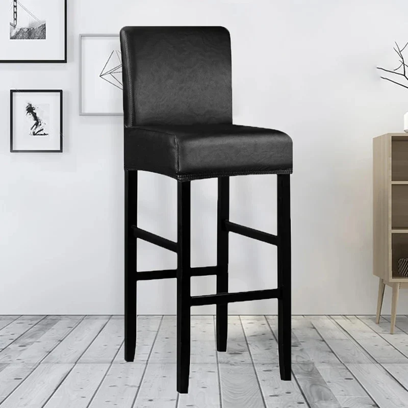 Housse pour tabouret de bar simili cuir imperméable