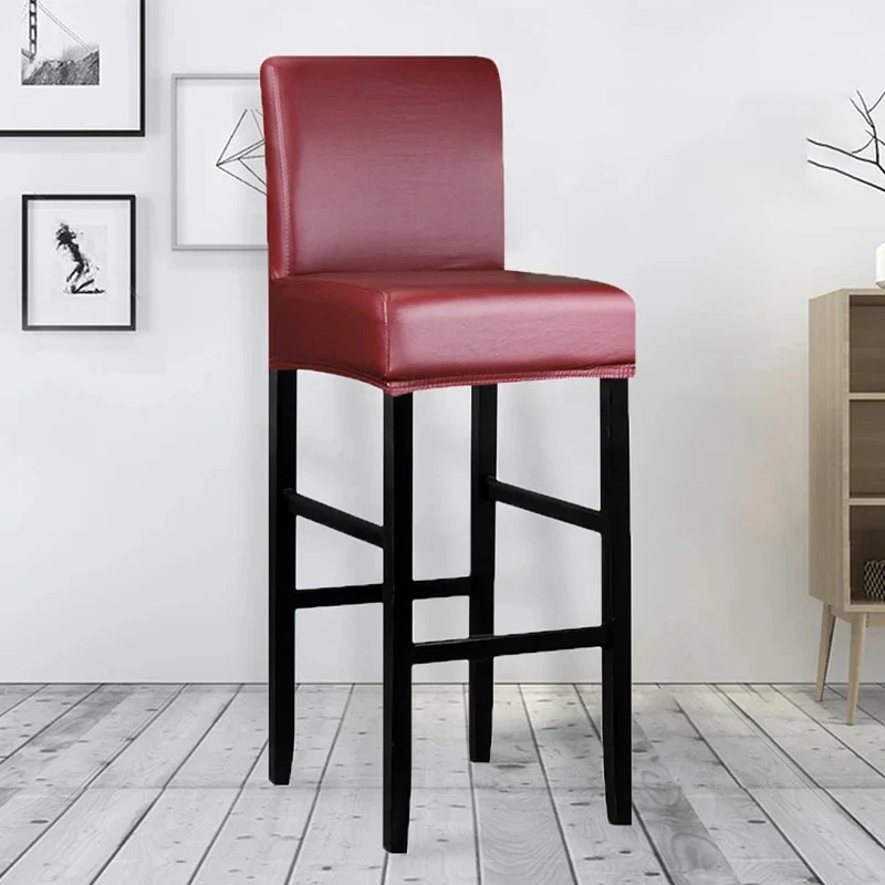 Housse pour tabouret de bar simili cuir imperméable