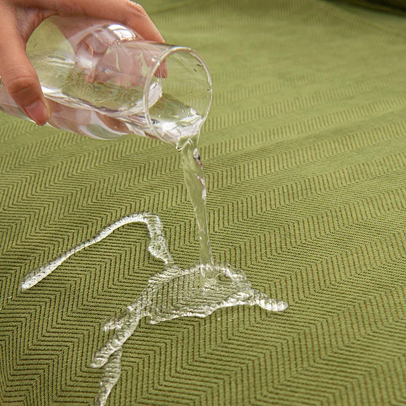 Housse de canapé antidérapantes imperméables et anti griffes chenille renforcée