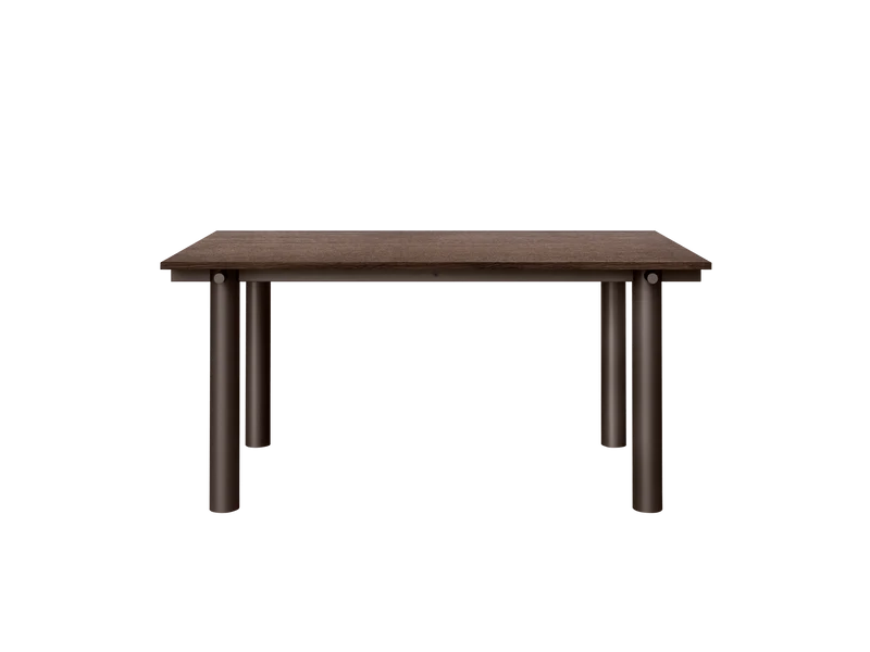 Atura Dining Table - Dark Chocolate/Dark Stained Oak