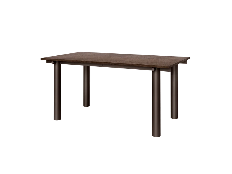 Atura Dining Table - Dark Chocolate/Dark Stained Oak