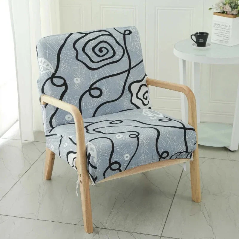 Housse pour fauteuil ikea EKENÄSET sweek scandinave lycra - 26 motifs