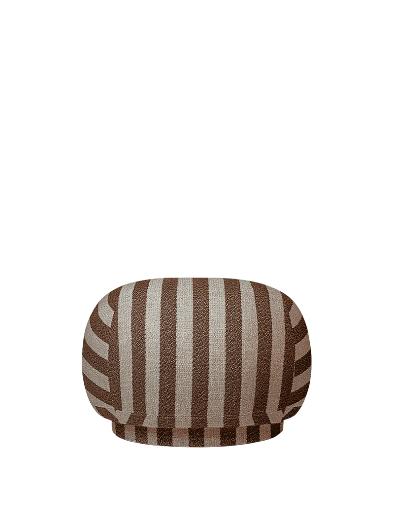 Rico Pouf - Louisiana - Sand/Chocolate