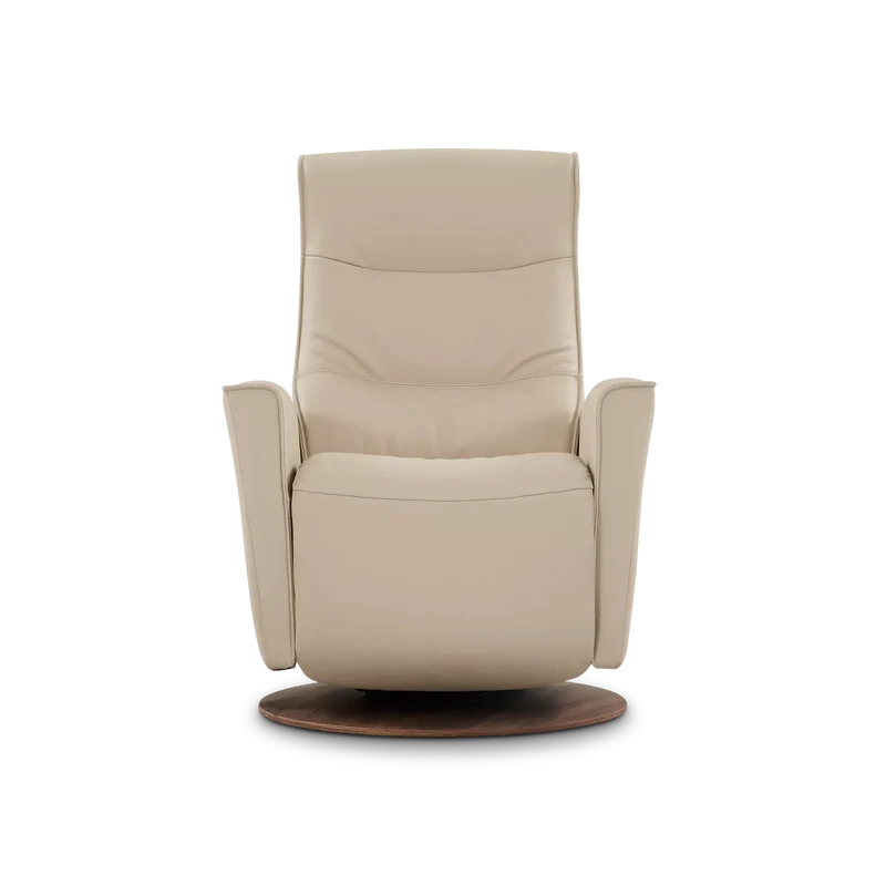 Nordic Flow - Leather Recliner by Hjort Knudsen