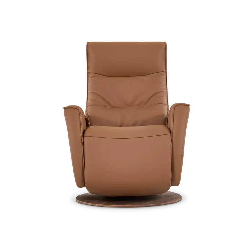 Nordic Flow - Leather Recliner by Hjort Knudsen