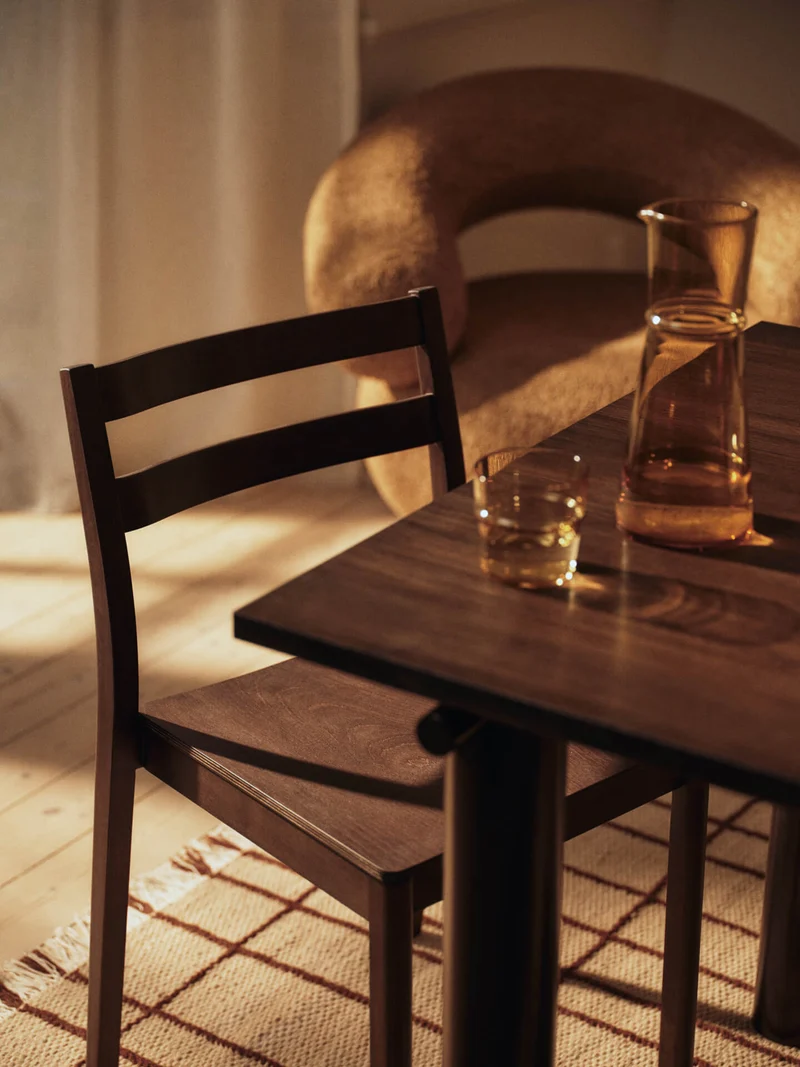 Boda Dining Chair - Dark Stained Beech