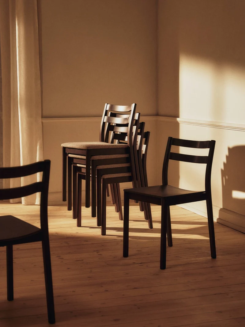 Boda Dining Chair - Dark Stained Beech