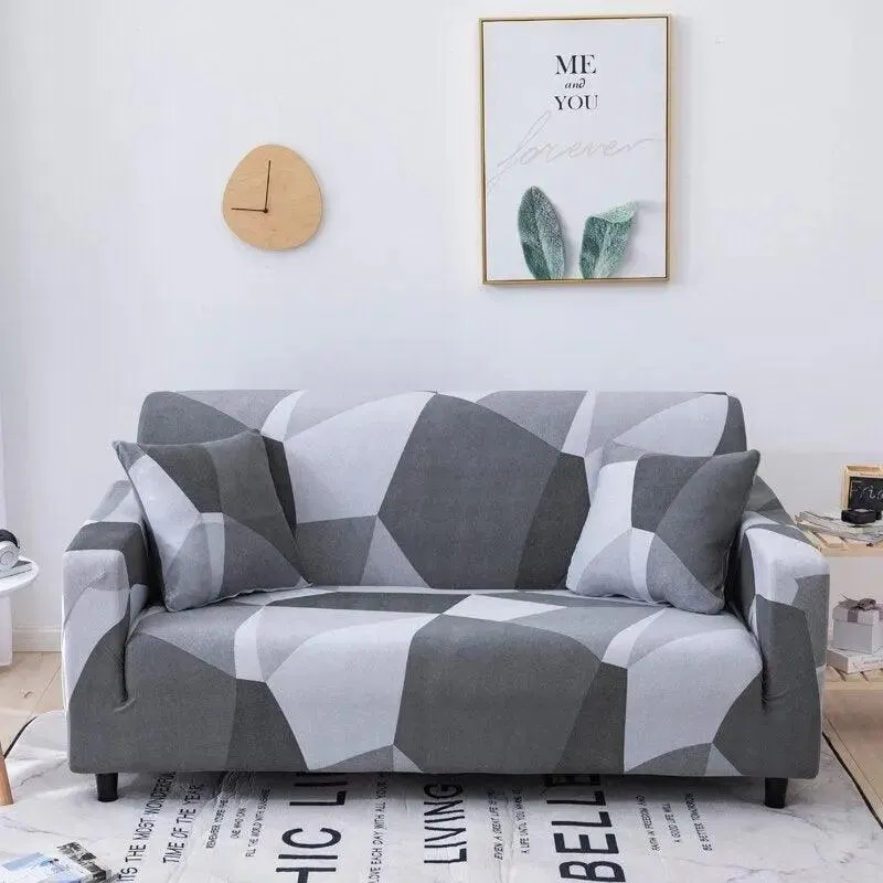 Motif Hydra - Housse de Canapé Extensible