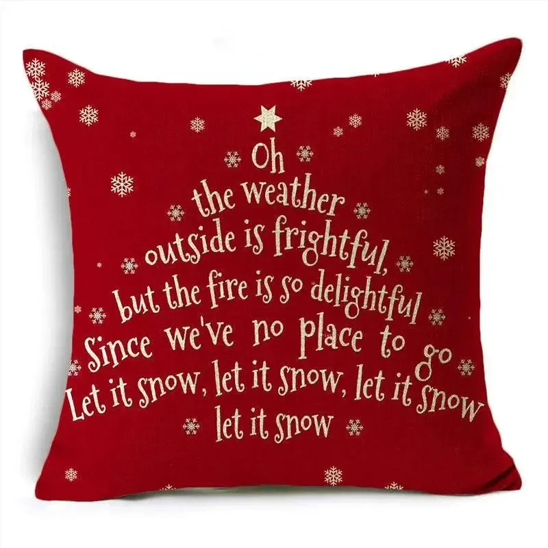 Housses de Coussin de Noël