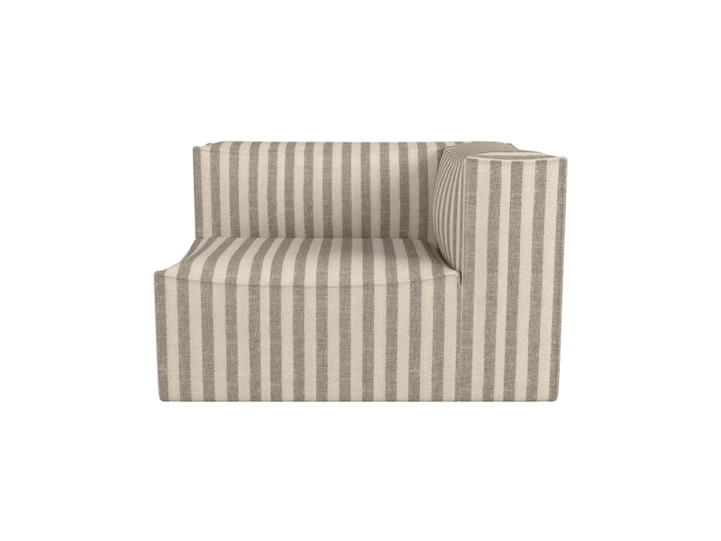Catena Sofa Armrest Right S401 - Louisiana - Sand/Off-White