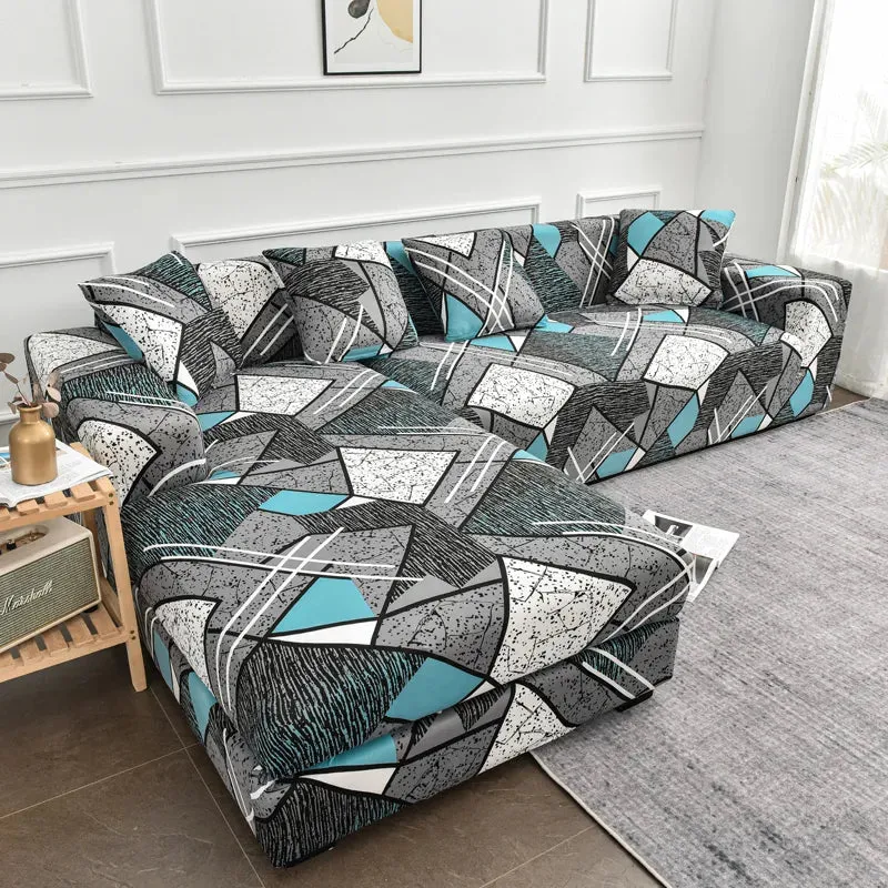 Housses de canapé d'angle extensibles contemporaine