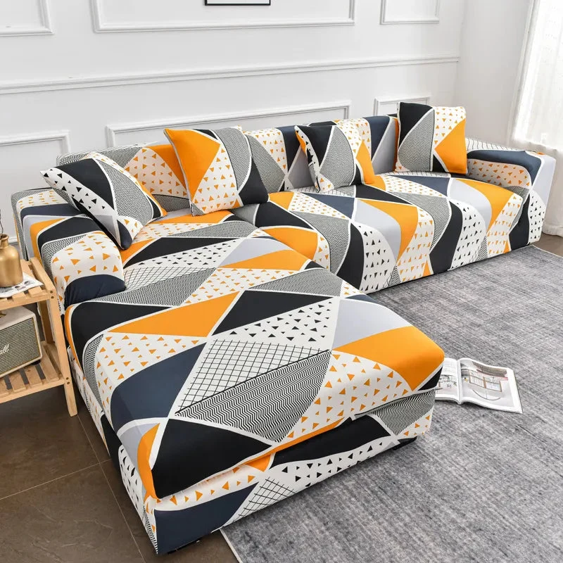 Housses de canapé d'angle extensibles contemporaine