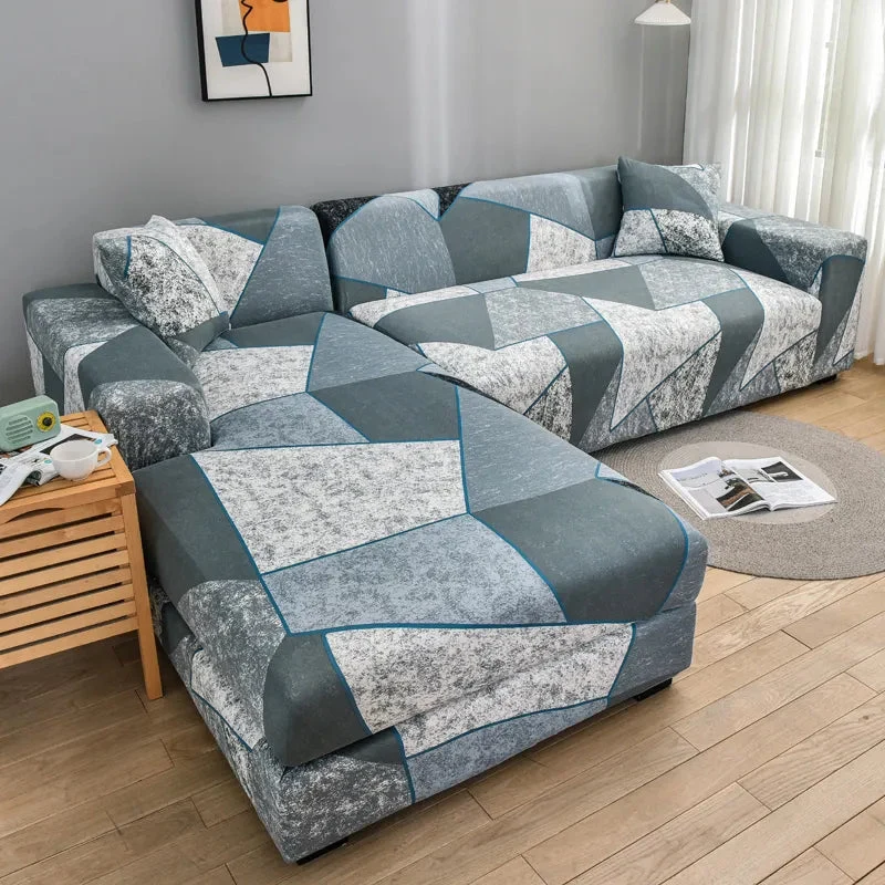 Housses de canapé d'angle extensibles contemporaine