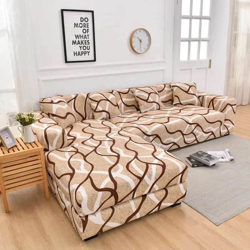 Housses de canapé d'angle extensibles contemporaine