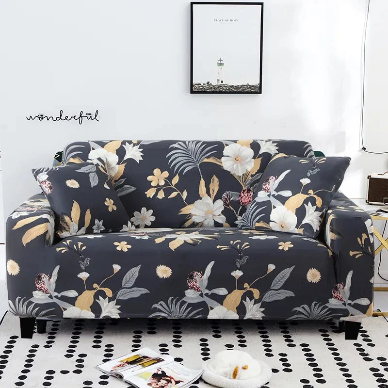 Housse de canapé extensible cosy (12 motifs)