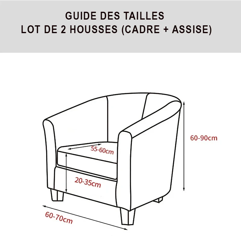 Housses pour fauteuil IKEA TULLSTA pur velours