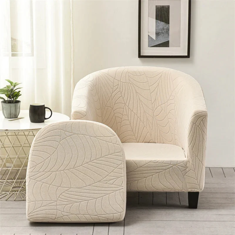 Housses pour fauteuil IKEA TULLSTA texture feuille d'hibiscus