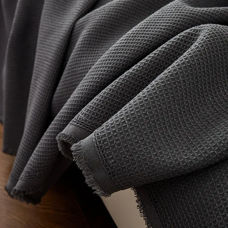 Jeté de canapé imperméable texture gaufrée