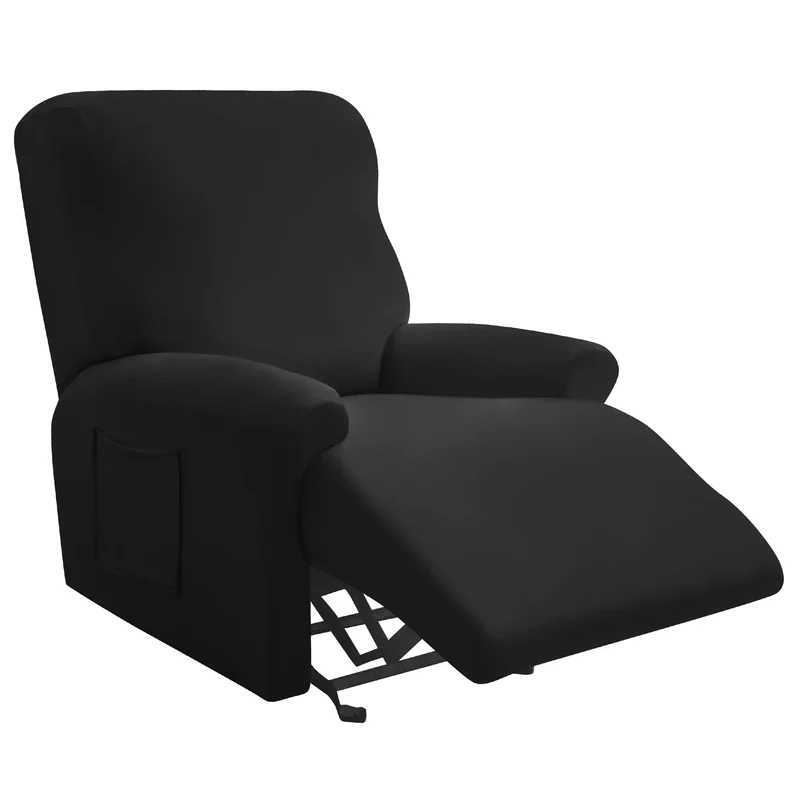 Housses de fauteuil et canapé relax inclinable relevable - couleurs unies