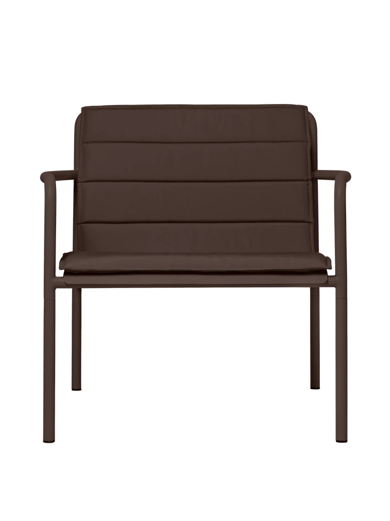 Dapple Cushion - Lounge Chair - Dark Chocolate