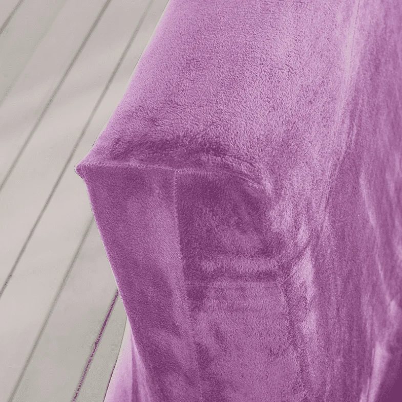 Housse Extensible de Clic Clac Velours - Mauve