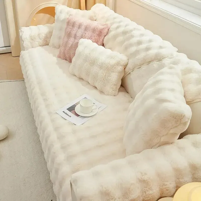 Protège Canapé Polaire Velours Doux