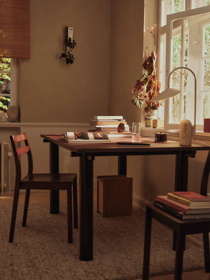 Boda Dining Chair - Red Brown