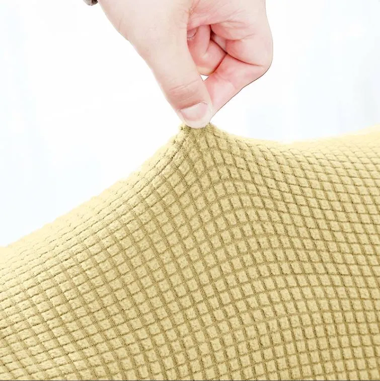 Housse de Chaise Scandinave - Jaune