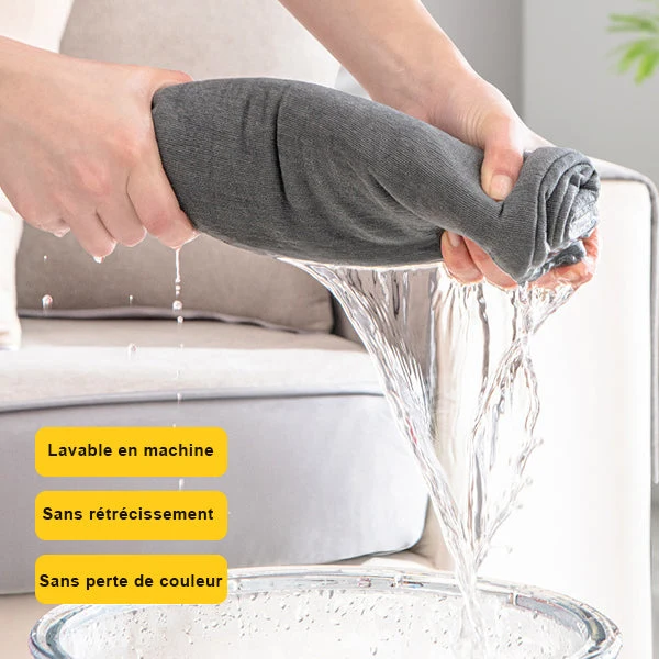 Housse de coussin de canapé anti griffes de chat - Tissu renforcé