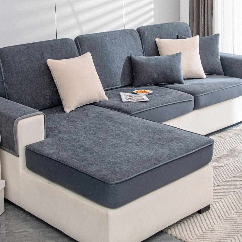 Housse de coussin de canapé anti griffes de chat - Tissu renforcé