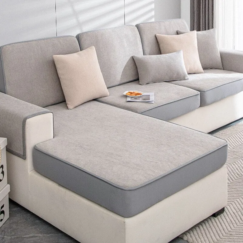Housse de coussin de canapé anti griffes de chat - Tissu renforcé