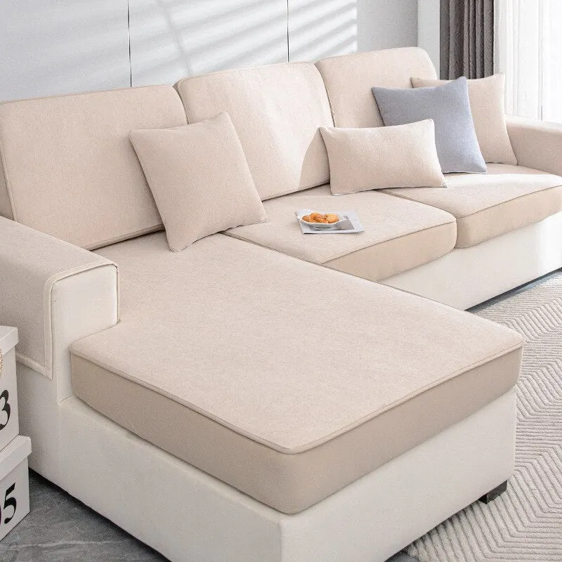 Housse de coussin de canapé anti griffes de chat - Tissu renforcé