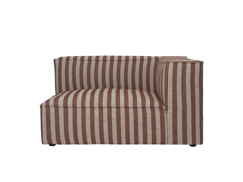Catena Sofa Armrest Right L401 - Louisiana - Sand/Chocolate