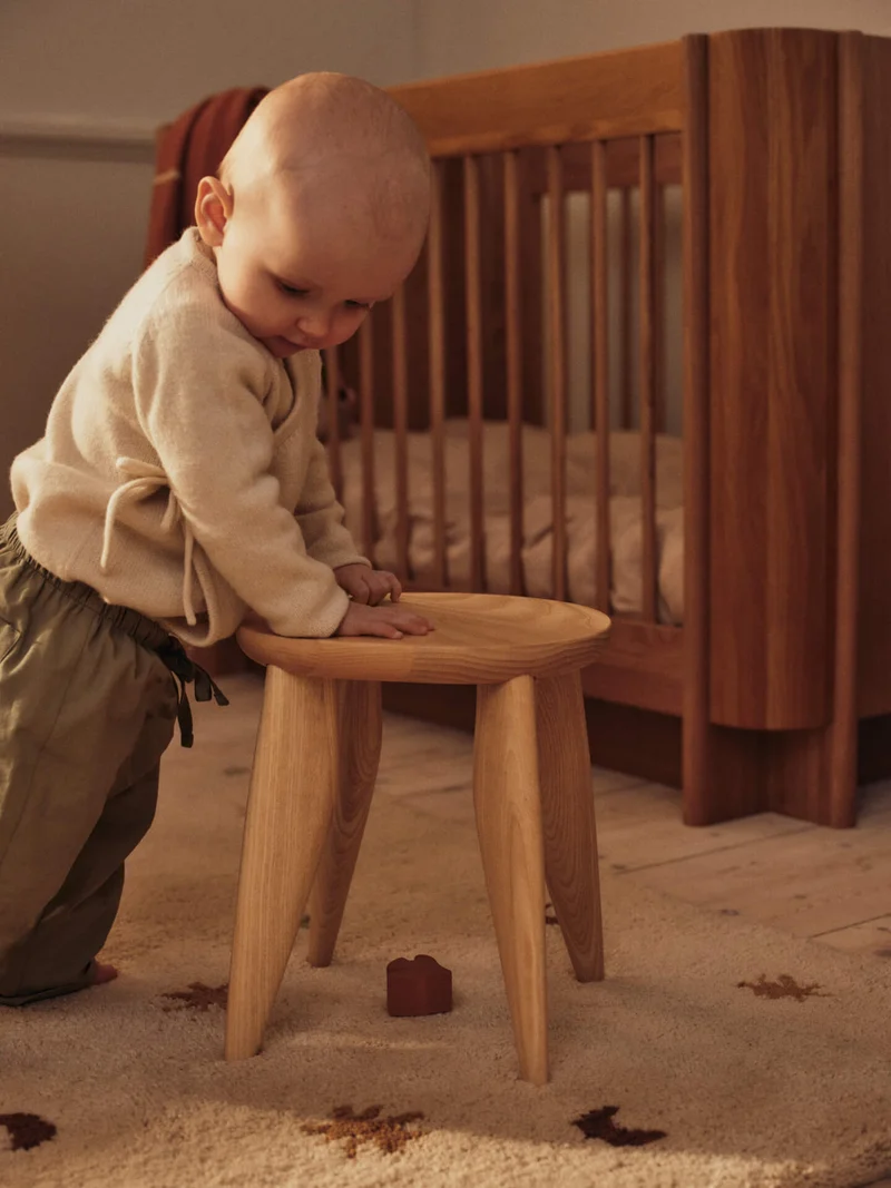 Feve Kids Stool - Natural Ash