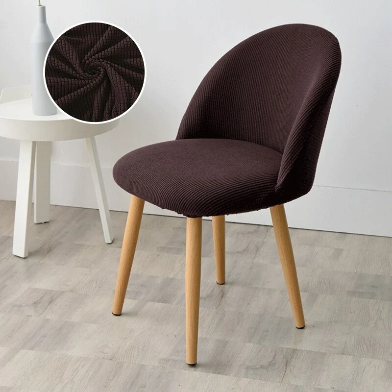 Housse de Chaise Scandinave - Marron