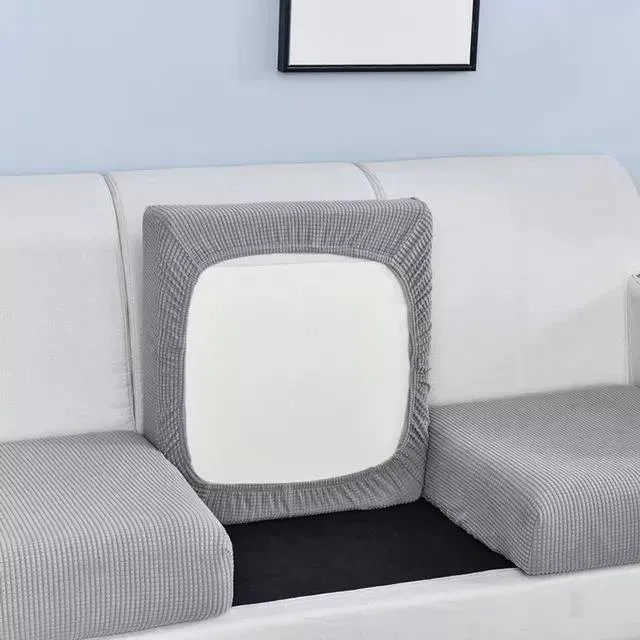 Housse Assise Canapé - Argent