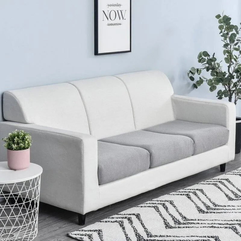Housse Assise Canapé - Argent
