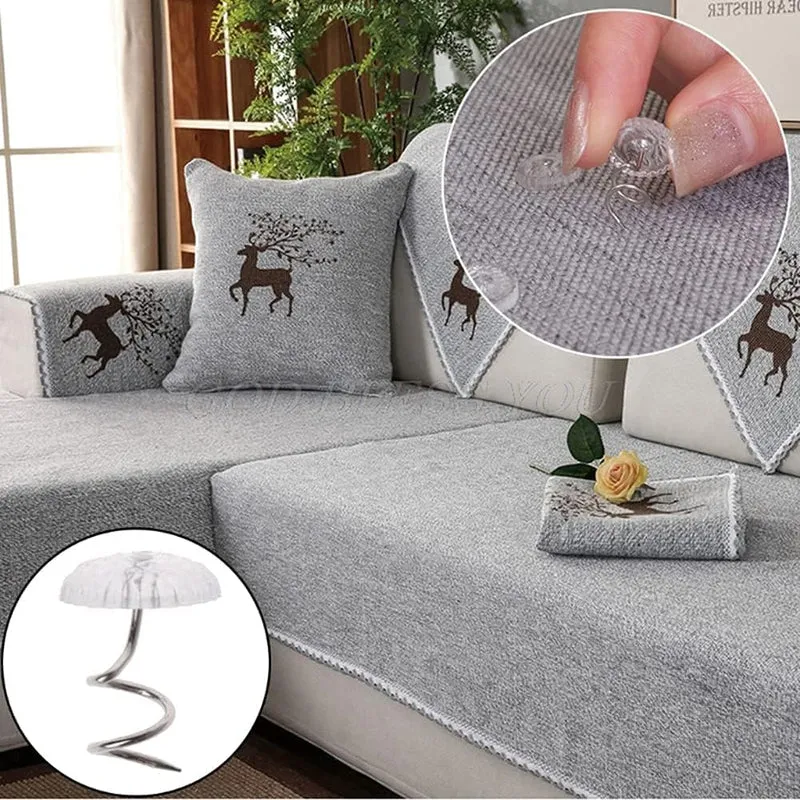 Petites Épingles Torsadées - Améliorez la Fixation de Vos Housses de Canapés!