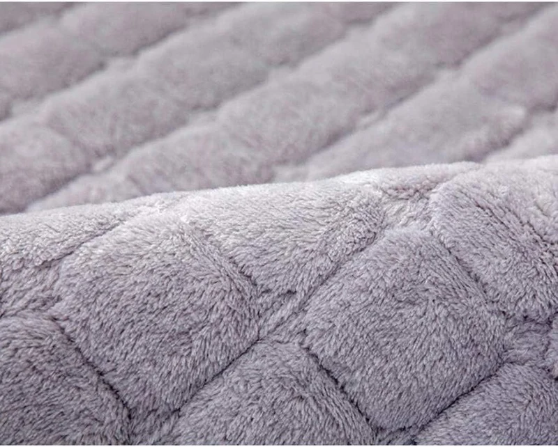 Housses de canapé antidérapantes matelassée velours flanelle