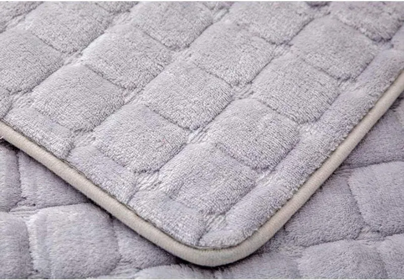 Housses de canapé antidérapantes matelassée velours flanelle