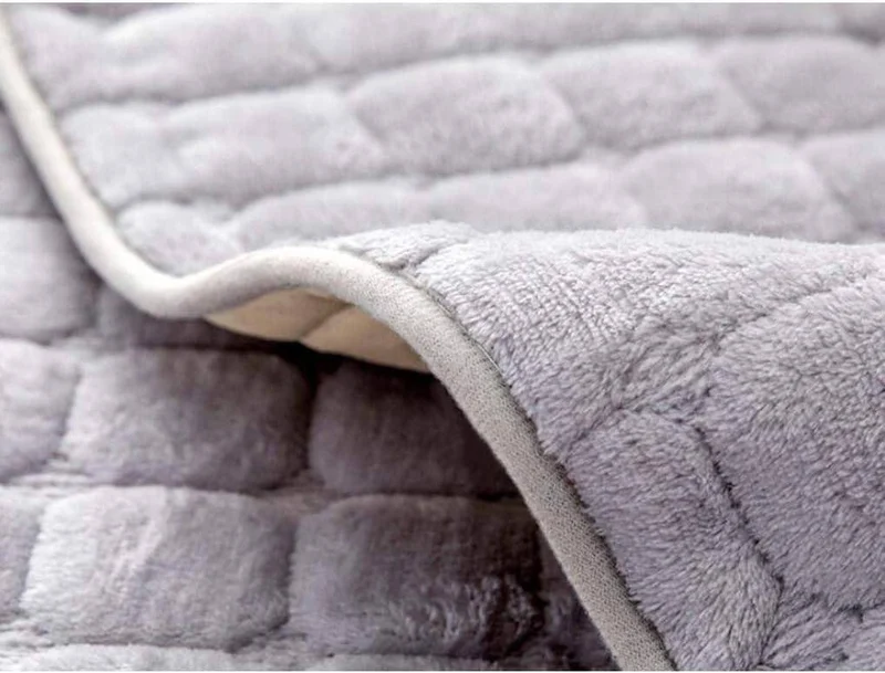 Housses de canapé antidérapantes matelassée velours flanelle